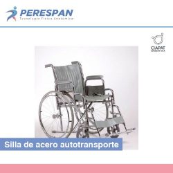 En la imagen se muestra la silla de ruedas Iron para autotransportarse.