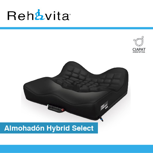 En la imagen se muestra el almohadon hybrid select.