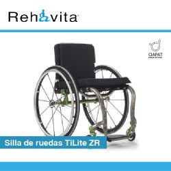 En la imagen se muestra la silla de ruedas ti lite zr.
